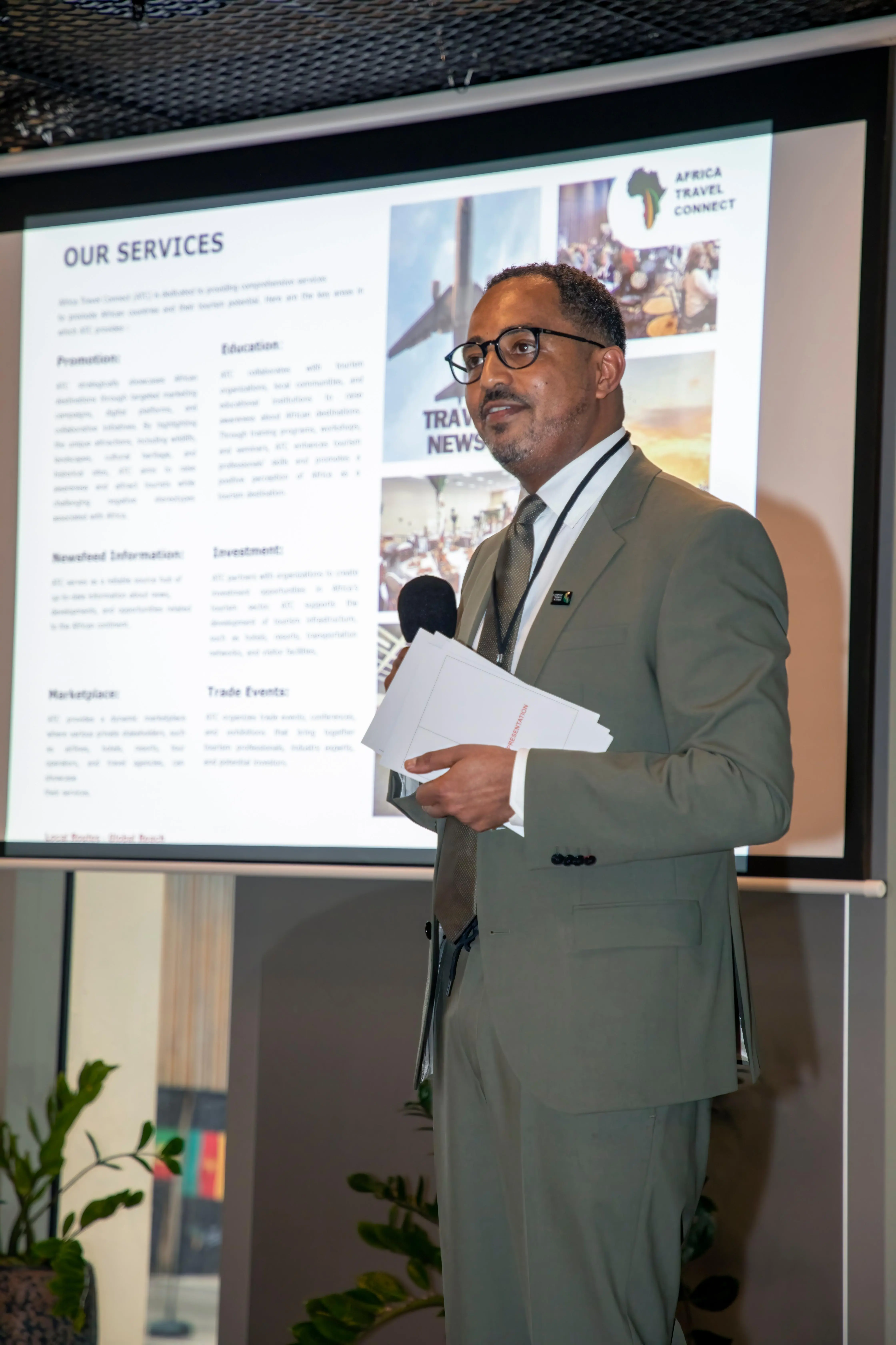 Wintry Mountain Landscape